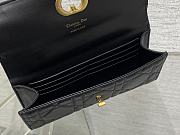 Dior Miss Caro Top Handle Pouch Black-24x12x4cm - 5