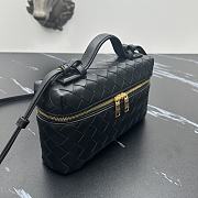 Bottega Veneta Bang Bang Vanity Case Black - 23*12.5*6cm - 4