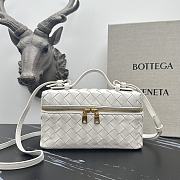 Bottega Veneta Bang Bang Vanity Case White - 23*12.5*6cm - 1