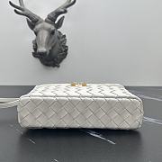 Bottega Veneta Bang Bang Vanity Case White - 23*12.5*6cm - 5