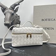 Bottega Veneta Bang Bang Vanity Case White - 23*12.5*6cm - 3