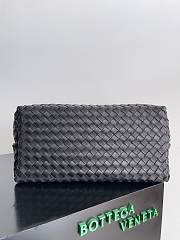 Bottega Veneta Large Andiamo Black Silver-42cm - 4