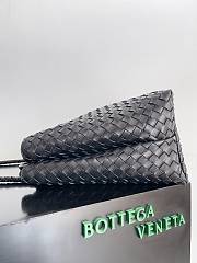 Bottega Veneta Large Andiamo Black Silver-42cm - 5