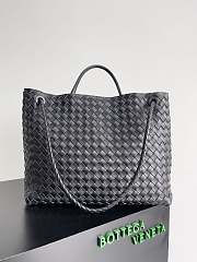 Bottega Veneta Large Andiamo Black Gold-42cm - 4