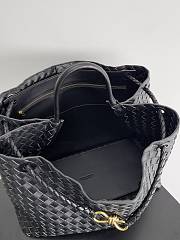 Bottega Veneta Large Andiamo Black Gold-42cm - 5