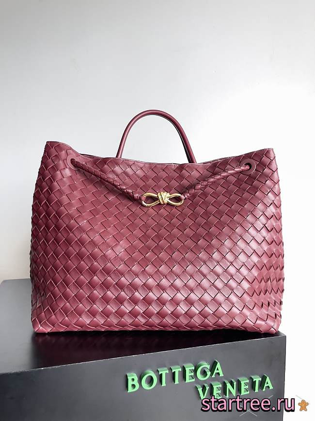 Bottega Veneta Large Andiamo Red-42cm - 1