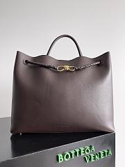 BOTTEGA VENETA Andiamo Large Tote Chocolate Gold-42cm - 1