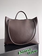 BOTTEGA VENETA Andiamo Large Tote Chocolate Gold-42cm - 2