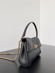 Balenciaga Women's Rodeo Nano Bag With Chain in Black-16x9.9x4.5cm - 2