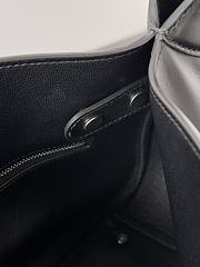 Balenciaga Women's Bel Air Medium Shoulder Bag in Black-29.9x17x19.8cm - 5