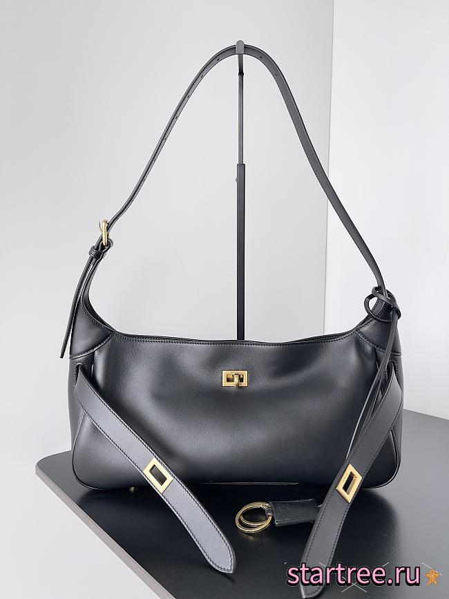Balenciaga Women's Bel Air Medium Shoulder Bag in Gold Hardware-29.9x17x19.8cm - 1