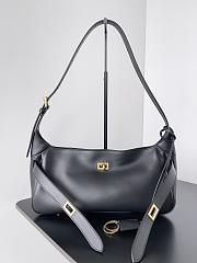 Balenciaga Women's Bel Air Medium Shoulder Bag in Gold Hardware-29.9x17x19.8cm - 1