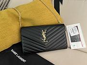 YSL Saint Laurent Envelope Chain Wallet 5092 - 1