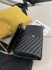 YSL Saint Laurent Envelope Chain Wallet 5092 - 3