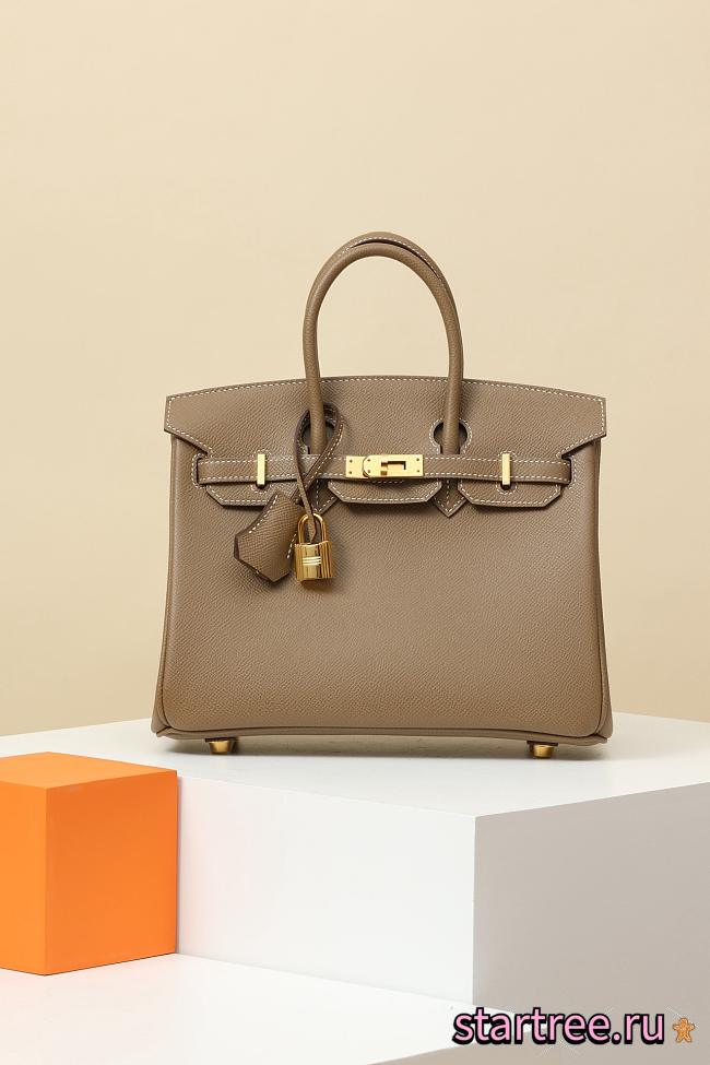 Hermes Birkin 25 Tago Gold Hardware - 1