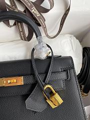 Hermes Kelly 25 Black - 5