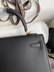 Hermes Kelly 25 Black - 4