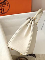 Hermes Kelly 25 White - 5
