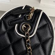 Chanel Boston Chain Bag Lambskin Black-11.5*18.5*11cm - 4
