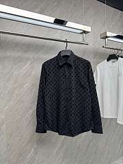 lOUIS VUITTON Reverse Monogram Fil Coupé Shirt - 1