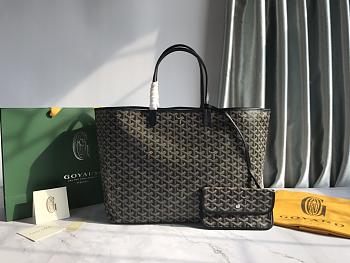 Goyard Saint Louis GM Bag Black-40*20*34 cm