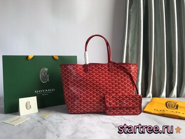 Goyard Saint Louis GM Bag Red-40*20*34 cm - 1