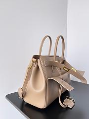 Balenciaga Medium Bel-Air Bag Gold Hardware In Soya-37*26*16.5cm - 4