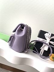 Chanel Duma Backpack Caviar Purple-21*20*12CM - 4