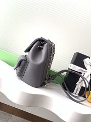 Chanel Duma Backpack Caviar Grey-21*20*12CM - 3