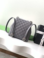 Chanel Duma Backpack Caviar Grey-21*20*12CM - 2