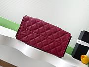 Chanel 25C Hobo In Calfskin Leather Burgundy-30*26*14CM - 2