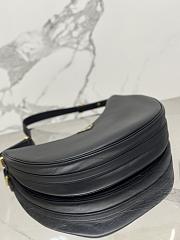Prada Arqué large leather shoulder bag Black - 3