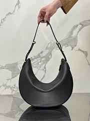 Prada Arqué large leather shoulder bag Black - 5