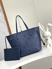 Louis Vuitton Neverfull MM bag Navy M47143 - 1