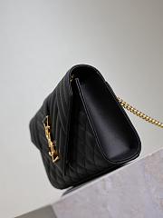 YSL  Envelope bag In Black Calfskin - 5