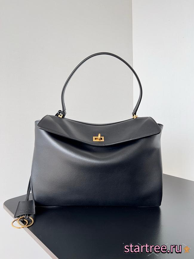 Balenciaga Medium Rodeo Bag Black Gold-35x23.3x10.9CM - 1