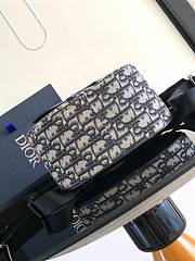 Dior Gallop Sling Bag Beige and Black -19x27.5x11.5cm - 5