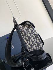 Dior Gallop Sling Bag Beige and Black -19x27.5x11.5cm - 3