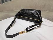 Dior Medium D-Journey Bag in Crinkled Calfskin-33 x 16 x 15 cm - 4
