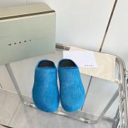 Marni Slippers Blue - 5