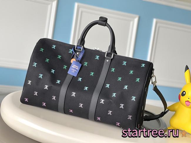 Louis Vuitton Keepall Bandoulière 50 Monogram Bag - 1