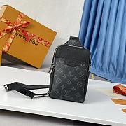 Louis Vuitton Avenue Slingbag Monogram Black-13*21*5cm - 1