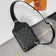 Louis Vuitton Avenue Slingbag Monogram Black-13*21*5cm - 4