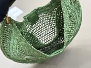Chloé Summer Banana hobo bag in raffia Green-36*21.5cm - 2