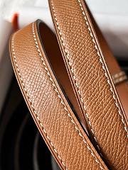 Hermes Kelly Belt Brown Gold - 2
