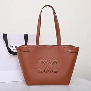 CELINE Medium Cabas ANAÏS Cuir Triomphe in Grained calfskin-54 x 29.5 x 15 CM - 1