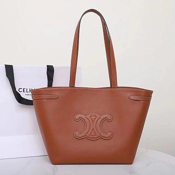 CELINE Medium Cabas ANAÏS Cuir Triomphe in Grained calfskin-54 x 29.5 x 15 CM