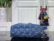 Louis Vuitton Pochette Valley Monogram Denim-15x7x21cm - 5