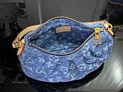 Louis Vuitton Pochette Valley Monogram Denim-15x7x21cm - 2