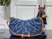 Louis Vuitton Pochette Valley Monogram Denim-15x7x21cm - 3